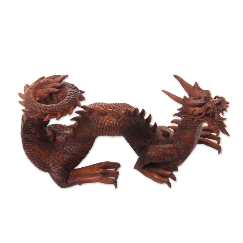 Figurine de dragon balinais artisanale Emsley