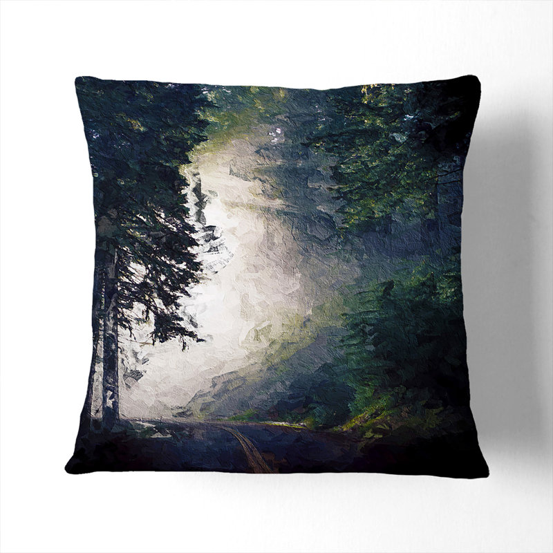 Square Throw Cushion, 40cm H x 40cm W x 15cm D