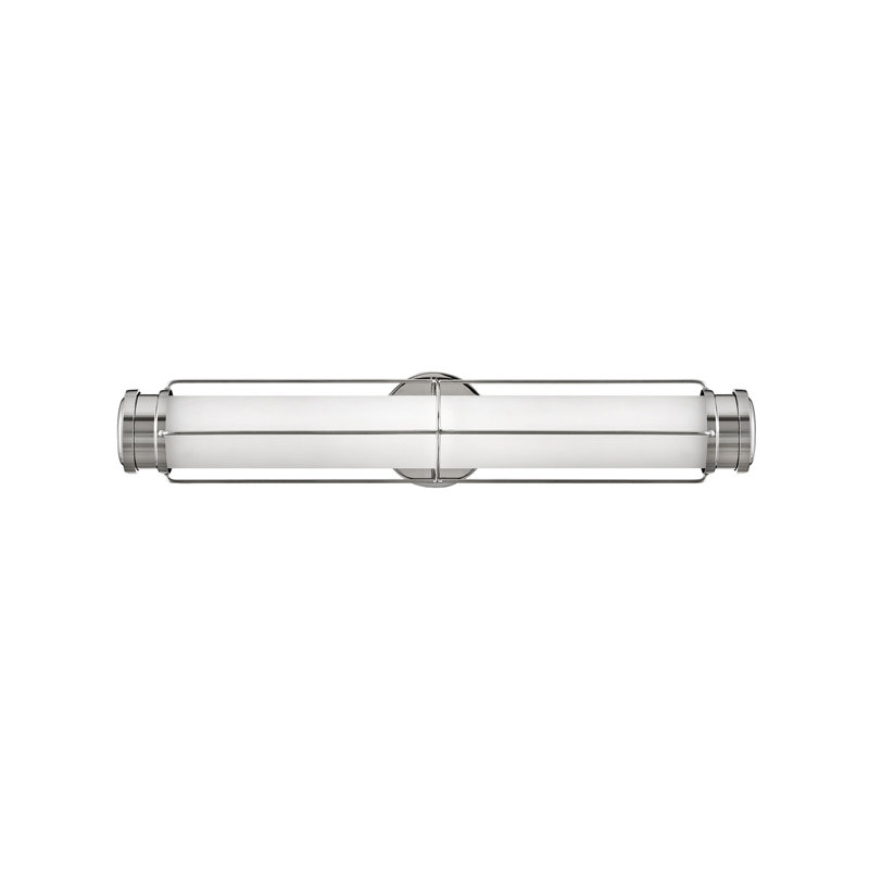 Saylor 24" Integrated LED Bath Vanity Sconce, Polished Nickel