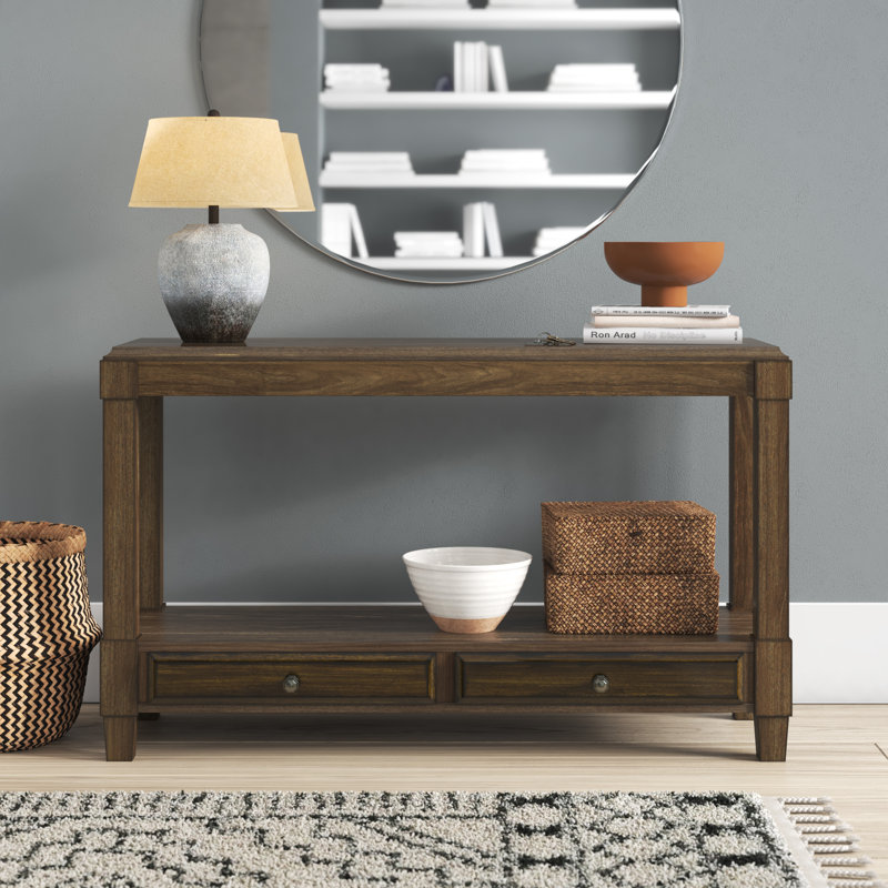 Kastoori 50'' Solid Wood Console Table