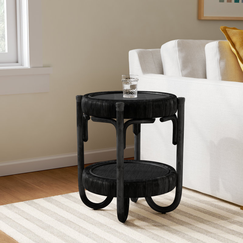 Hathaway End Table, Black