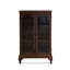 Brun clair + bois manufacturé + vitrines