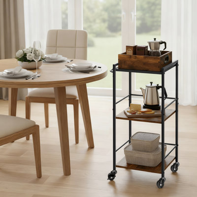 Metal Bar Cart