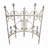 Durable Iron Trellises With Antique White Finish For Garden Decor
