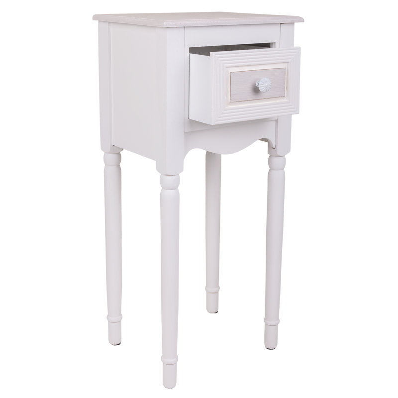 Courtnie 33cm W Manufactured Wood Bedside Table