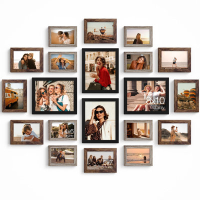 Collage Picture Frame - Frames Included: 20