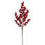 25" Artificial Red Ice Berry Spray 2/Bag