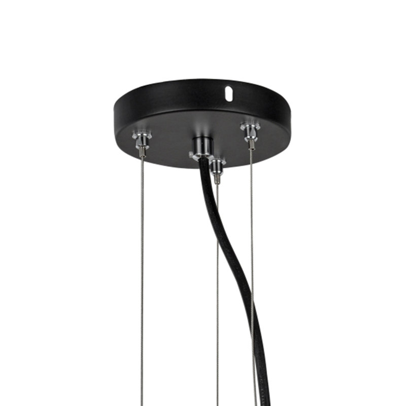 Lowndesboro 1 - Light Single Pendant, Black