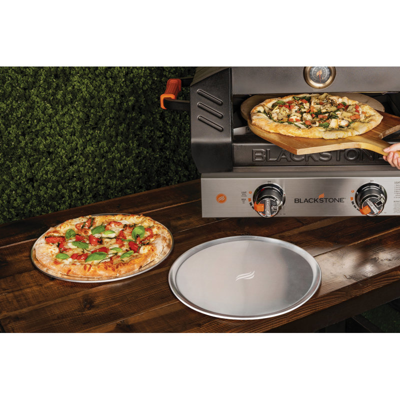14" Aluminum Pizza Pan Set of 2