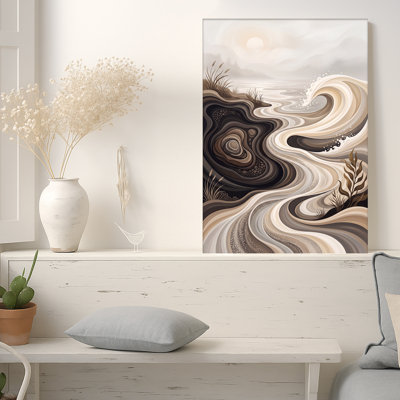 Art abstrait sur toile abstrait