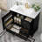 36" Bathroom Vanity with Ceramic Sink-1356470951