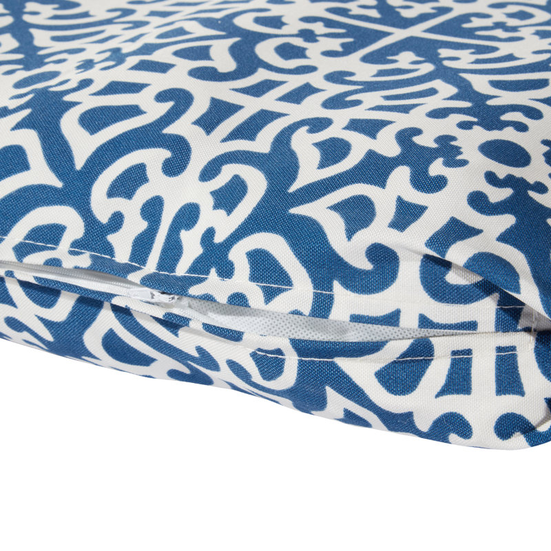 Outdoor Chaise Lounge Chair Cushion, Indigo