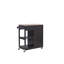 Ambon Solid Wood Top Kitchen Trolley-962802470