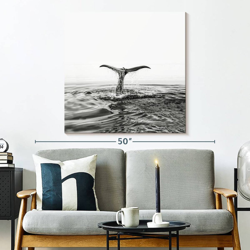 Brampt Whale Tale, 33" H x 33" W