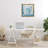 Blue & Beige Squares  Canvas Wall Art by Lanie Loreth-1657499927-1657499929