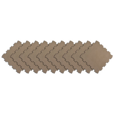 Terra-Flex 1/4'' Interlocking Rubber Tiles