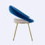 Chaise d'appoint en velours 26,3 po Henia-1906402265
