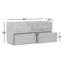 Commode 4 tiroirs Linnell