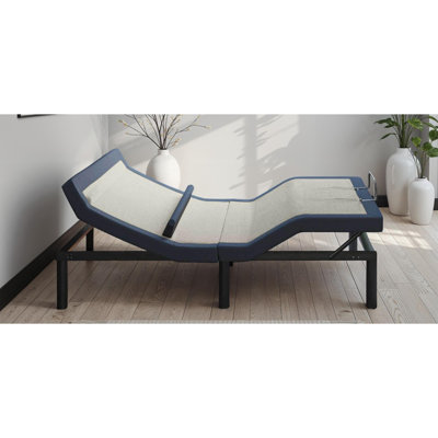 California King Adjustable Bed Base With Head/Foot Tilt And Lumbar Position Adjustment