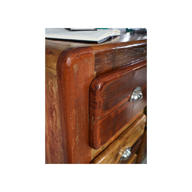 Freezy Solid Wood 100cm W 3 - Drawer Chest of Drawers