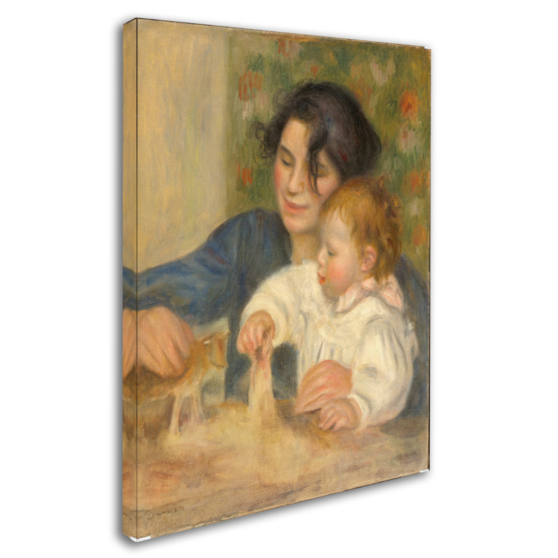 «Gabriel And Jean», reproduction sur toile tendue, H 47 po x l 35 po