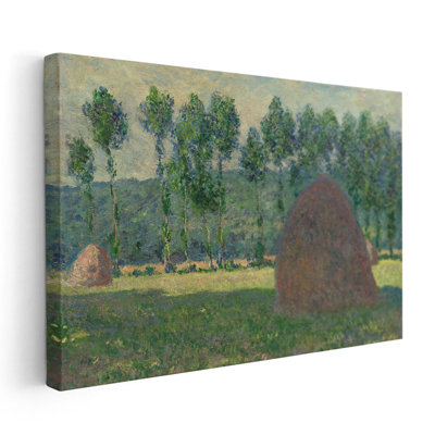 Botte de foin près de Giverny, 1884, reproduction d'art sur toile