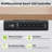 63" L Shaped Electric Height Adjustable L Shaped Standing Desk With Outlets-1583980772