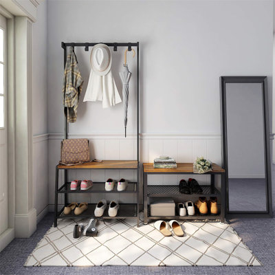 Aurellia Freestanding 5 - Hook Coat Rack