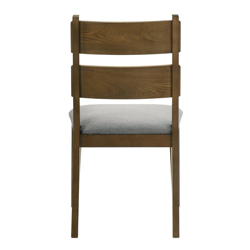 Chaise de salle à manger Everly Brown, ensemble de 2