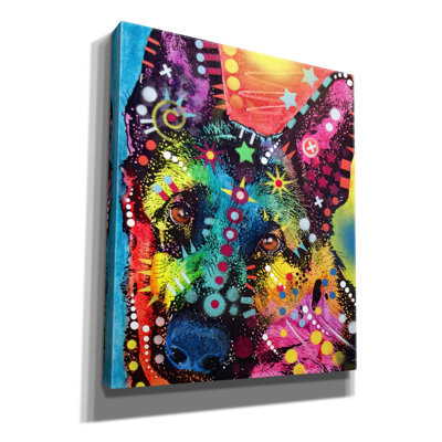 Shep by - Wrapped Canvas Print