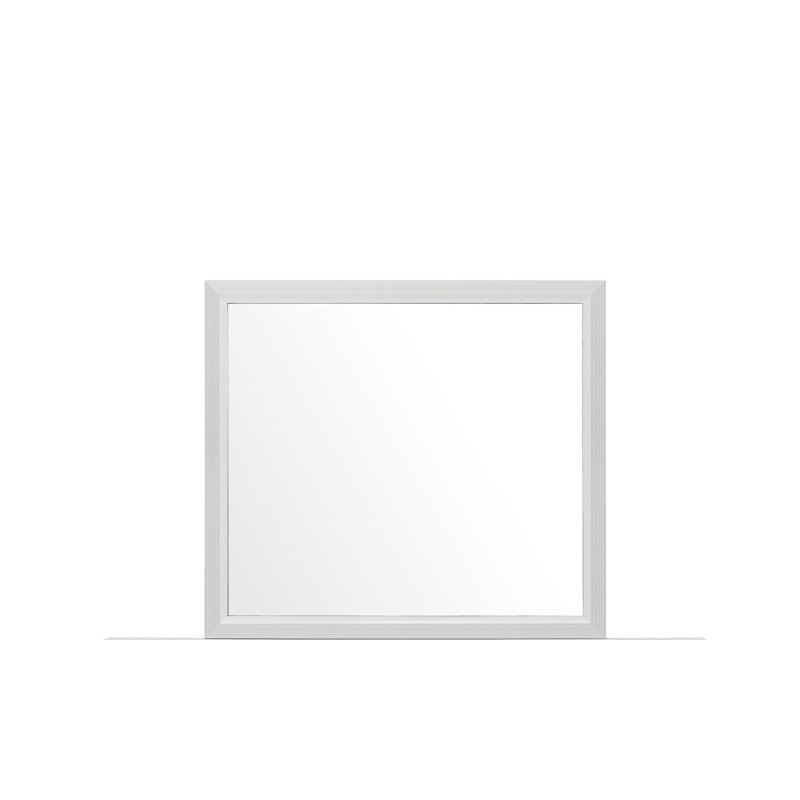 Miroir 35 po, Blanc