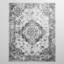 Tapis floral lavable à la machine avec envers antidérapant Chaiden-426005486