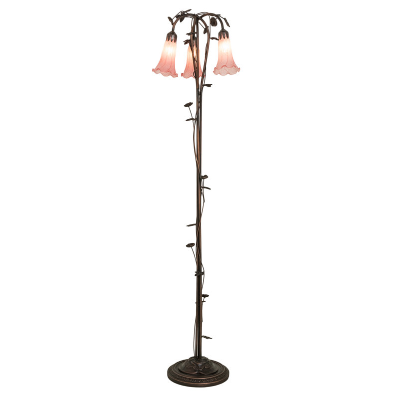Sinagra Tree Floor Lamp, Pink