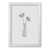 White Grain Frame