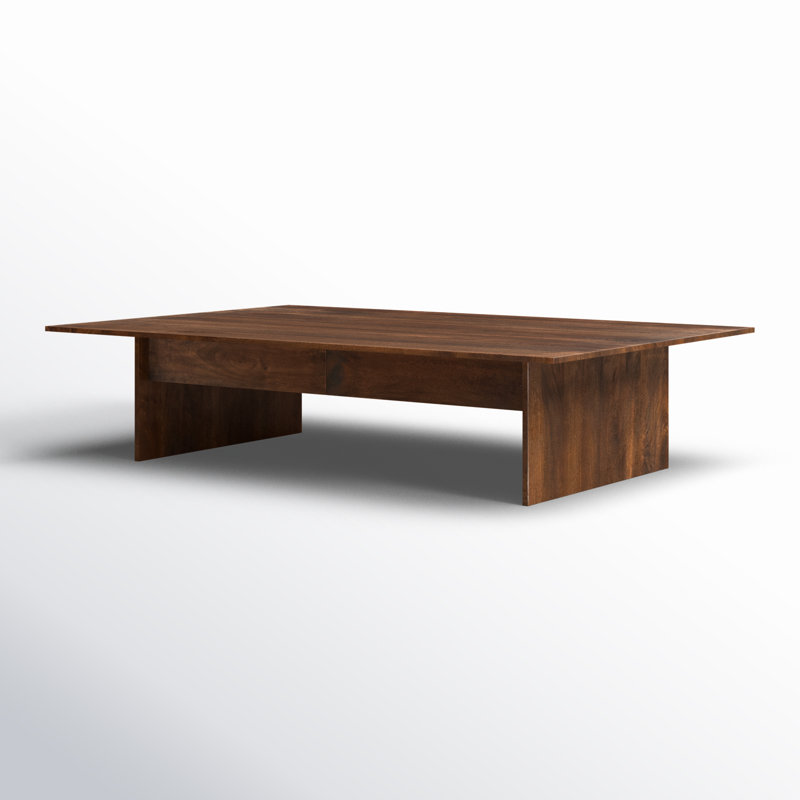Giedre Solid Wood Single Coffee Table
