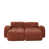Velours rouge-brun