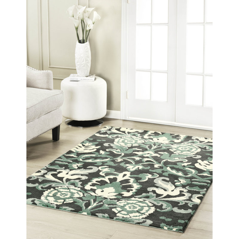 Tapis tricotés lavables à la machine Laura Ashley Penelope, 5 pi x 8 pi