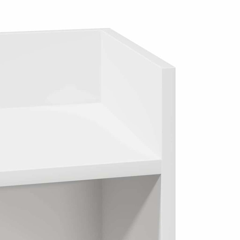 7-9 End Table, White