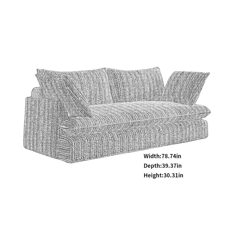 Simple And Creative Sofa, Wine red
