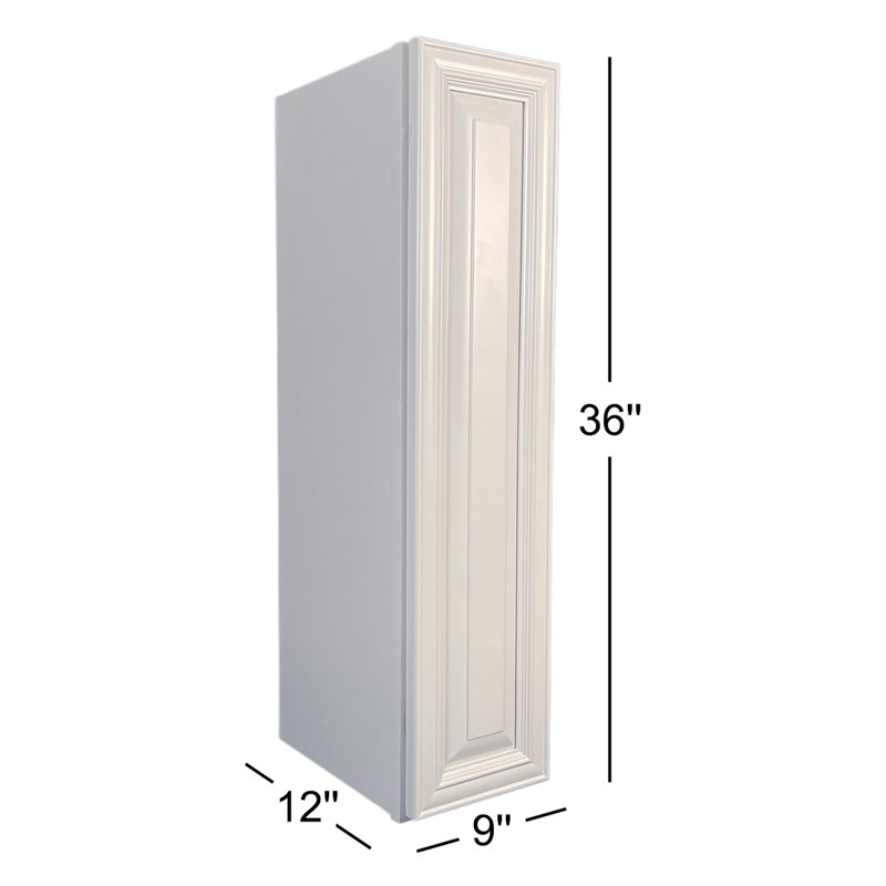 Armoire murale de cuisine - panneau surélevé