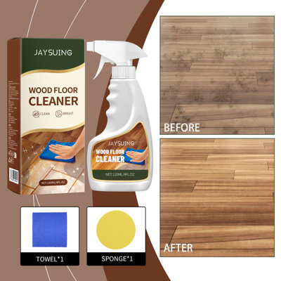 Le nettoyant pour plancher nettoie les taches sur le sol et l'huile pour réparer le lustre pour plancher 120 ml