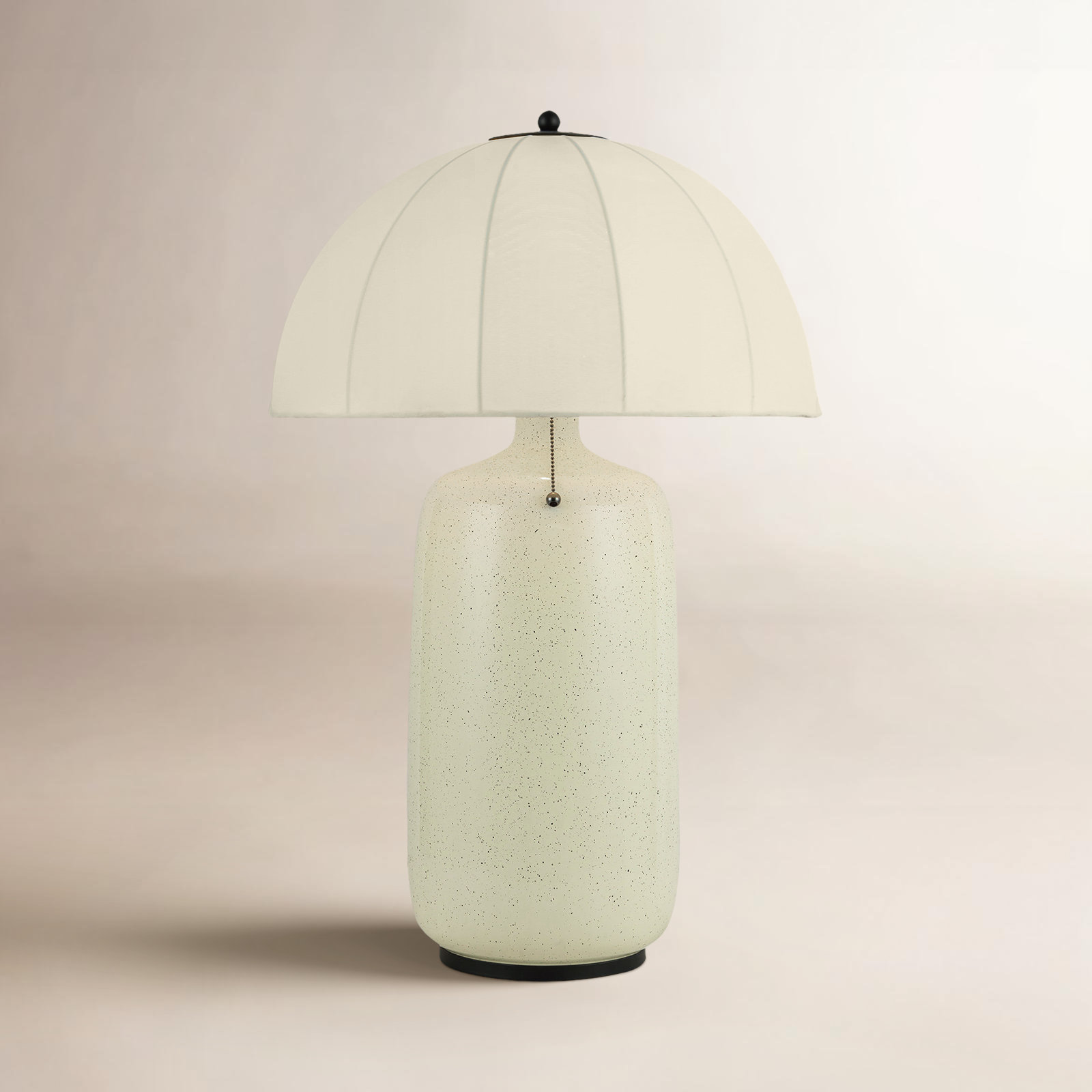 Crosby Metal Table Lamp, Black