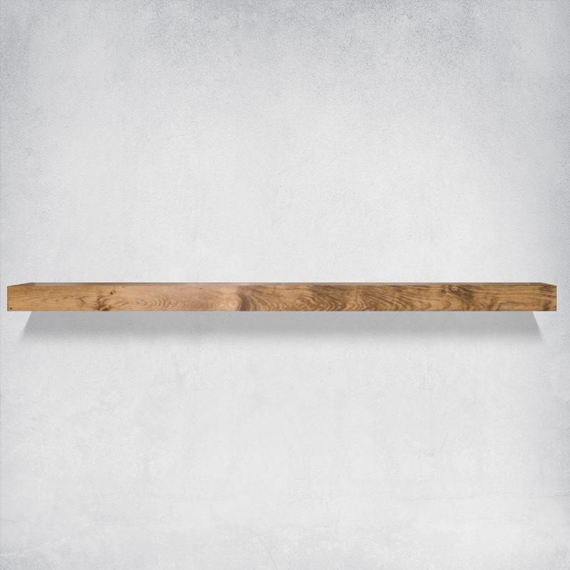 Bellanira Wood Mantel, 84", Aged Oak