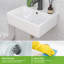 Lavabo de salle de bain blanc 18 po LEPUDAY