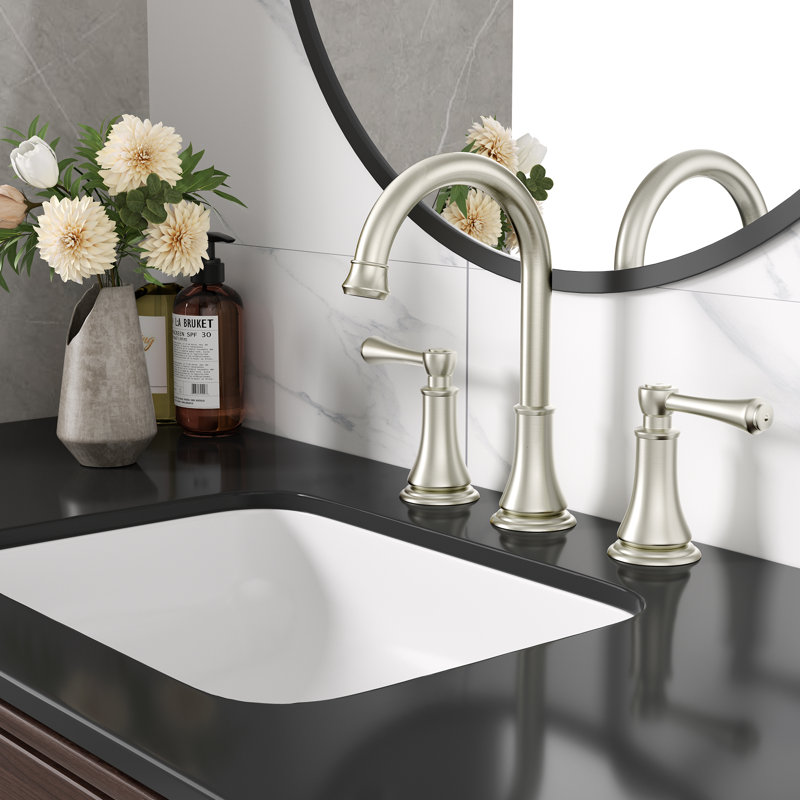 Ensemble de robinet de salle de bain à poignée simple avec design moderne et ensemble de drain