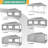 10'W FT. x20'D FT. Pop Up Canopy Tent Waterproof Outdoor Party Tent with 6 Side Walls-104312788