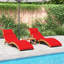 Chaise longue inclinable avec coussins 72,4 po Toddrick-1959677714