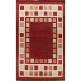 One-of-a-Kind 9'1" X 12'2" New Age Wool Area Rug in