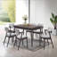 Ensemble de chaises de salle à manger de style Mid-Century moderne 2 pièces