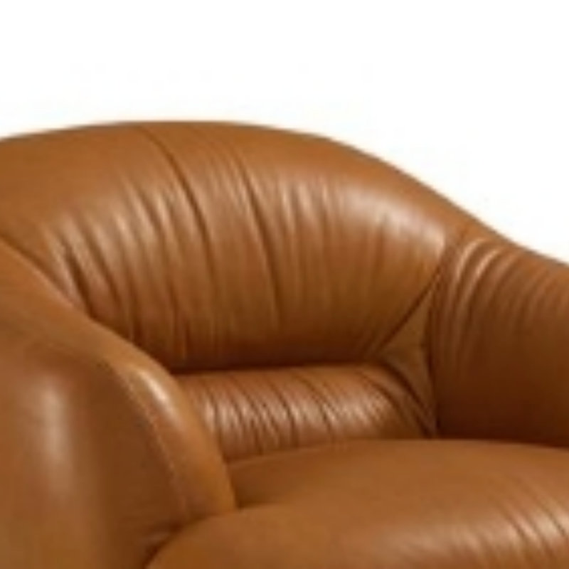 Causeuse en cuir Leonia